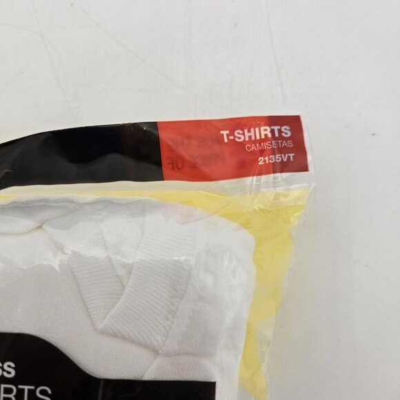 4 Hanes Men's ComfortSoft 100% Cotton Lay Flat Collar Blank T-Shirt 2135VT Small - Picture 6 of 7